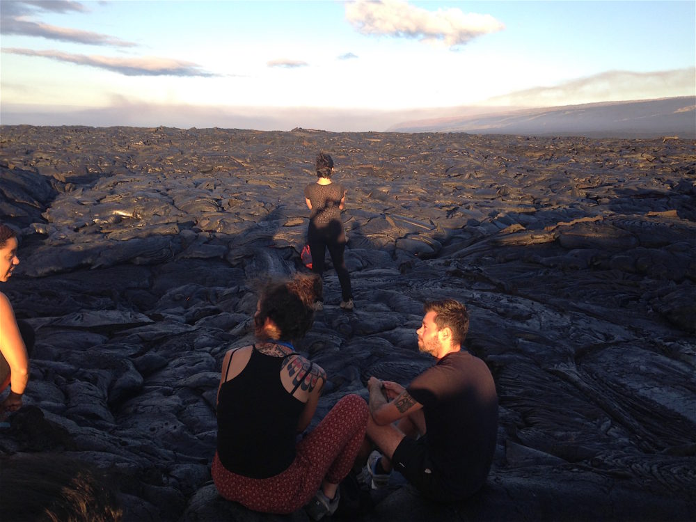 parque nacional de los volcanes - hawái
